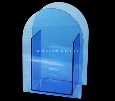 Custom blue perspex vase