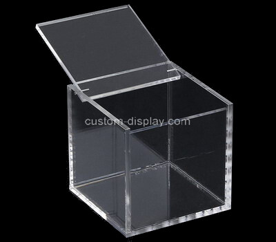 Custom transparent square acrylic box