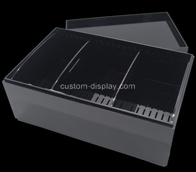 Custom black acrylic cigar packaging box