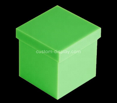 Custom green acrylic gift box