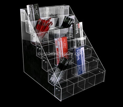 Custom countertop 7 tiers acrylic pen holder boxes