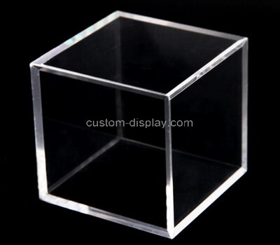 Custom clear perspex cube box