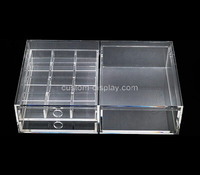 Custom transparent acrylic lucite display box