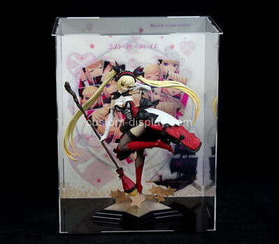 Custom acrylic show case plexiglass figure display case
