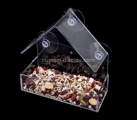 Plexiglass manufacturer customize perspex bird feeder