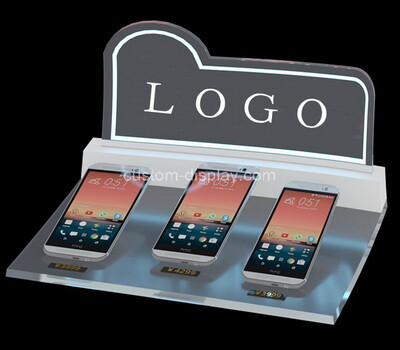 Acrylic manufacturer customize plexiglass phone display riser