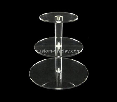 Perspex manufacturer customize acrylic cake display stand holders