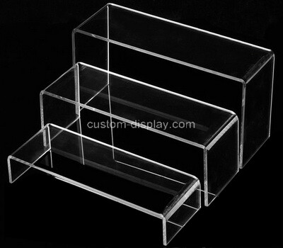 Lucite manufacturer customize acrylic display risers perspex display stands