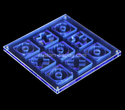 Acrylic manufacturer customize plexiglass Tic Tac Toe board game set