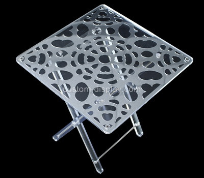 Acrylic manufacturer customize perspex table lucite coffee table