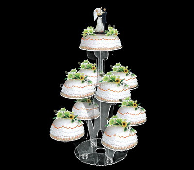 Plexiglass manufacturer customize acrylic cake display tower