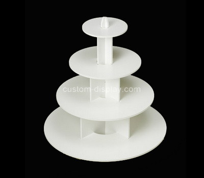 Perspex manufacturer customize acrylic cake display tower stand