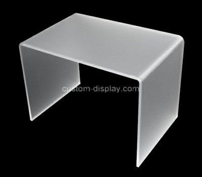 Acrylic supplier customize plexiglass side table lucite table