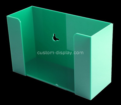 Plexiglass factory customize acrylic hotel supplies wall mounted tissue holder