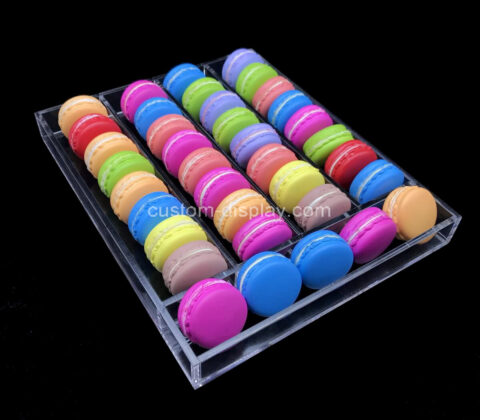 Plexiglass factory customize acrylic Macarons display holder