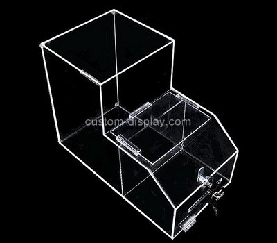 Plexiglass factory customize acrylic pastry showcase perspex candy box