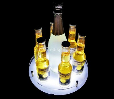 Acrylic manufacturer customize plexiglass wine bottles display stands