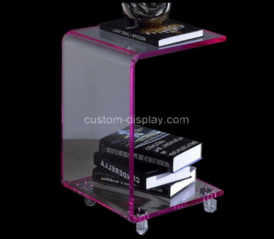 Plexiglass supplier customize acrylic side table perspex coffee side table