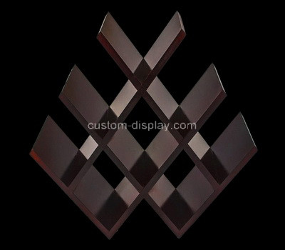 Acrylic supplier customize plexiglass wine bottles display racks