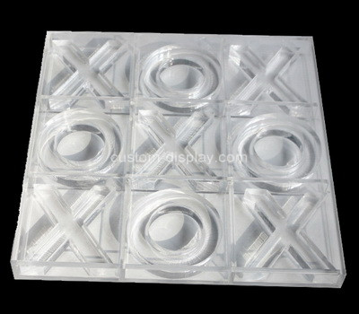 Plexiglass manufacturer customize acrylic Tic Tac Toe game board