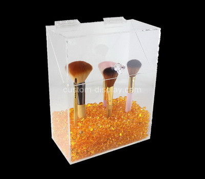 Plexiglass manufacturer customize acrylic makeup brush holder box