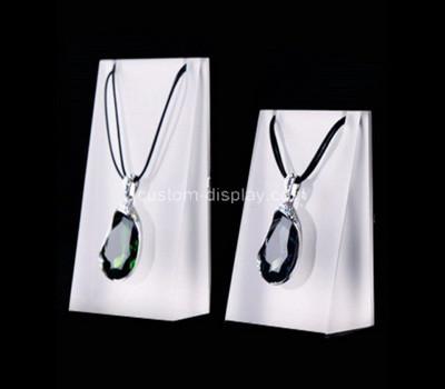 Plexiglass manufacturer customize perspex jewellery necklace display block