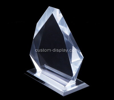 Lucite manufacturer customize acrylic crystal award trophy