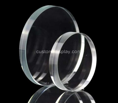 Lucite manufacturer customize acrylic crystal round block