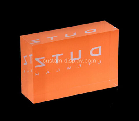 Perspex supplier customize acrylic sign block