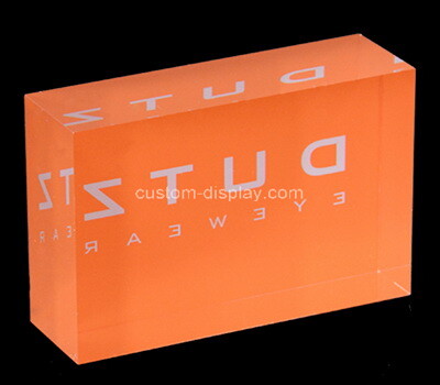 Perspex supplier customize acrylic sign block