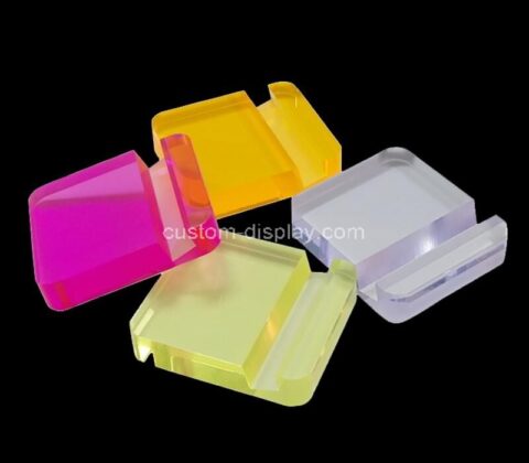 Perspex supplier customize acrylic sign holder block