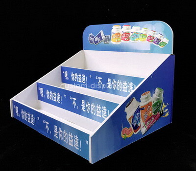 Perspex supplier customize plexilgass countertop display stand