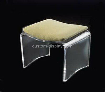 Acrylic supplier customize lucite bar stool