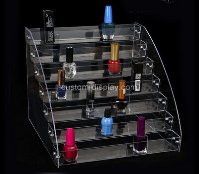 Lucite manufacturer customize plexiglass nail varnish display holder