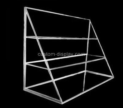 Plexiglass supplier customize acrylic 3 tiers display stand