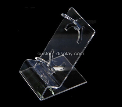 Plexiglass supplier customize acrylic hairdryer display rack