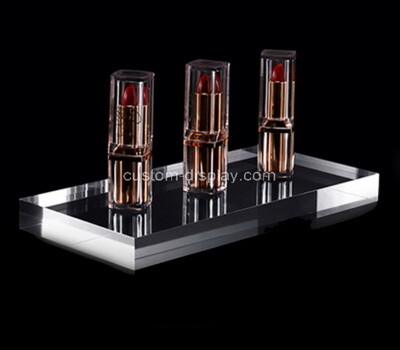 Lucite manufacturer customize acrylic retail lipstick display block