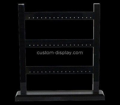 Plexiglass manufacturer customize acrylic retail earring display bar