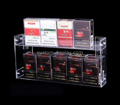 Perspex supplier customize countertop acrylic cigarette display holder