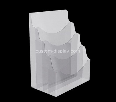 Acrylic manufacturer customize countertop plexiglass pamphlet holder