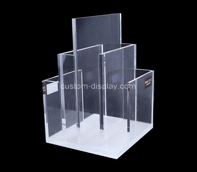 Acrylic manufacturer customize countertop plexiglass brochure holders