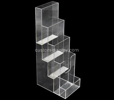 Acrylic factory customize countertop lucite literature holders