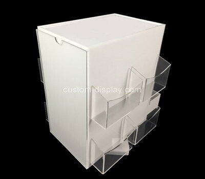 Acrylic factory customize plexiglass box pamphlet holder