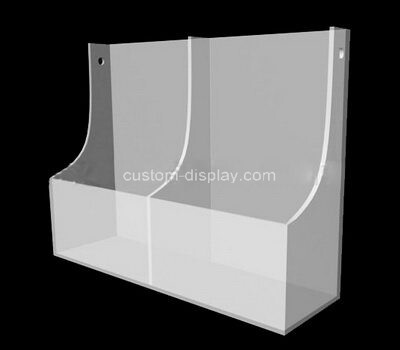 Acrylic factory customize plexiglass pamphlet holders
