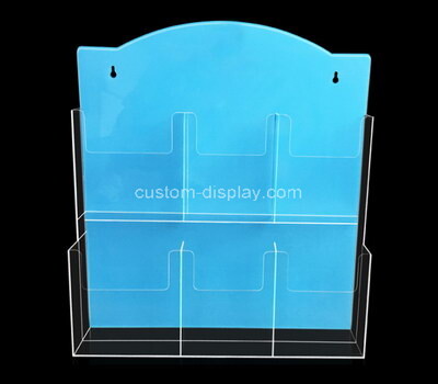 Acrylic factory customize wall lucite leaflet holders