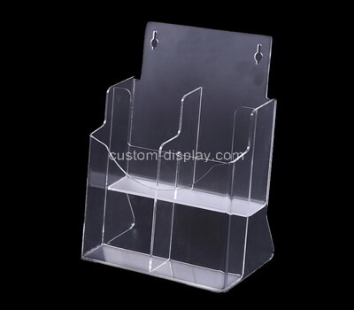 Acrylic supplier customize wall plexiglass literature holders