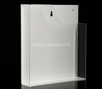 Acrylic supplier customize wall plexiglass magazine holder
