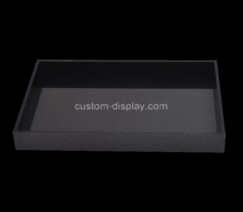 Acrylic supplier customize table top plexiglass organizer tray holder