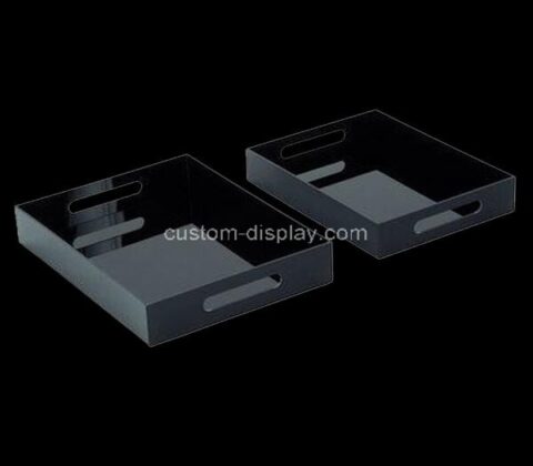 Perspex manufacturer customize acrylic coffee serving tray