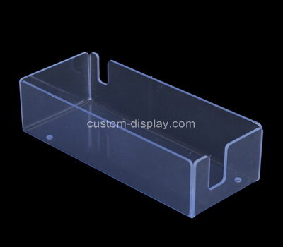 Perspex manufacturer customize desktop acrylic organizer holder tray